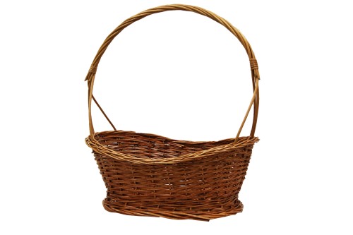 Small 1 tier wicker basket