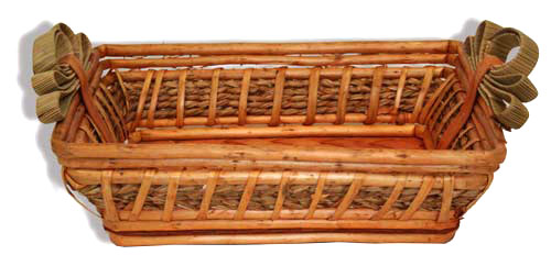 Whimsical Wicker Tray
