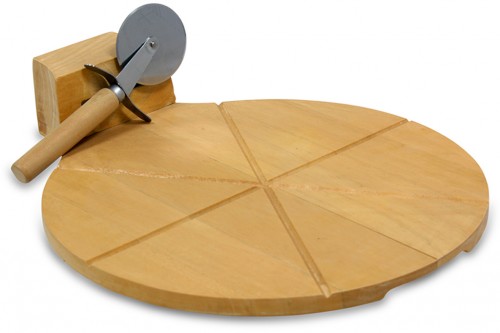 Pizza cutting board