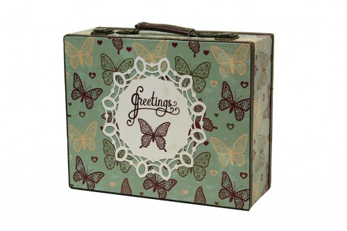 Butterfly suitcase