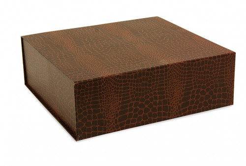 Brown folding box