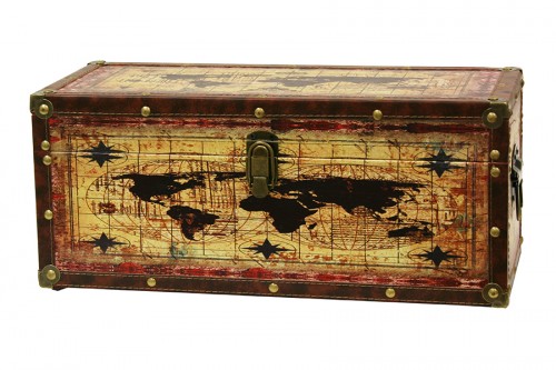 Earth decoration wooden trunk