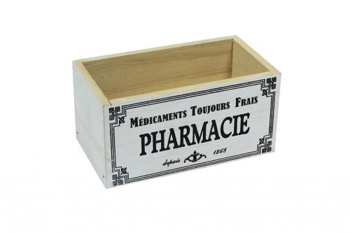 Pharmacie box without lid