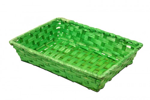 Green natural tray