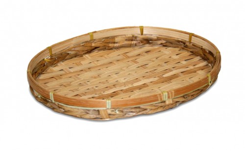 Oval dried fruit tray