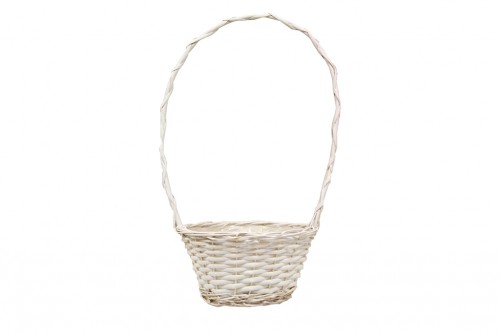 White laminated head basket