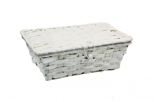 Aktentaschen aus weißem Bambusplastik