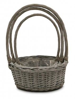 Gray basket set/3