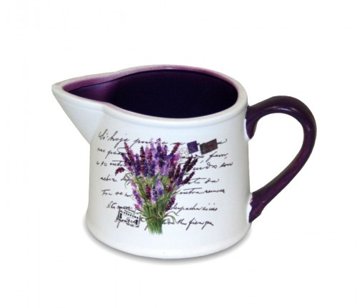 lavender pitcher