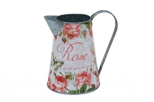 Rose pitcher planter