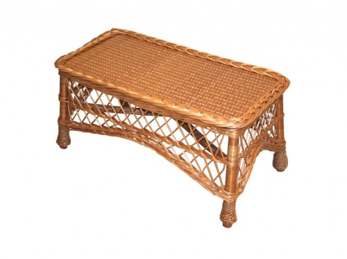 Rectangular granny table varnished