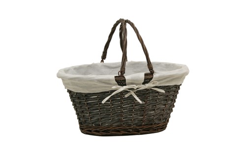 clear folding basket