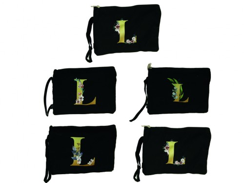 Dark bag display rack (18 letters, two packages of each letter)