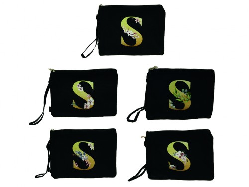 Dark bag display rack (18 letters, two packages of each letter)