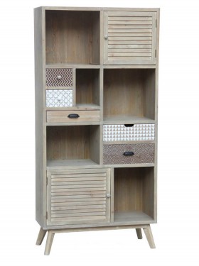 Indie wood shelves showcase