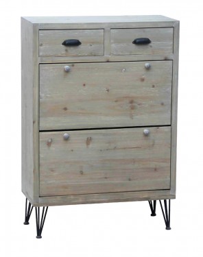 style wood chest of drawers
