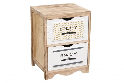 enjoy chest of drawers - 2 drawers
