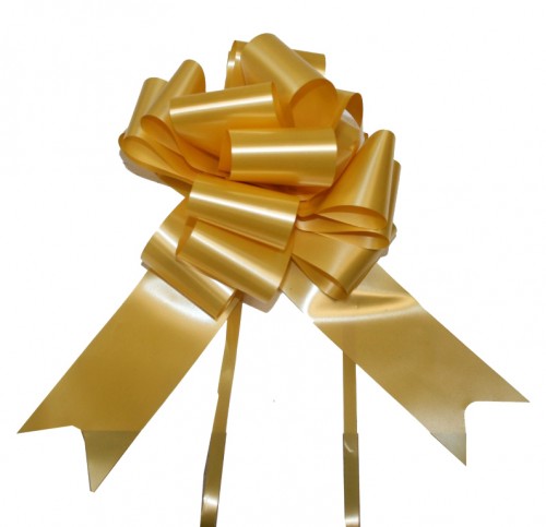 Gold self-assembling bow