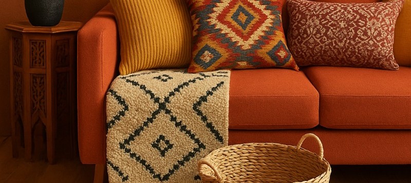 Decoración estilo boho: cómo incorporar el mimbre en tu hogar