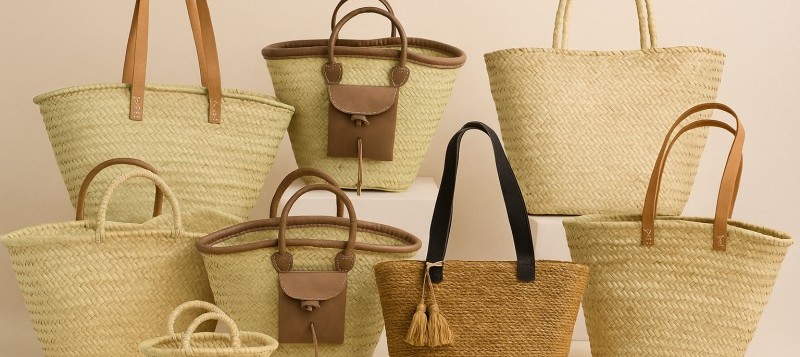 Capazos para ir al mercado: funcionalidad y diseño en verano
