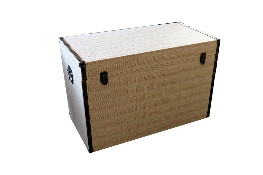 Rustic Fabric Trunk