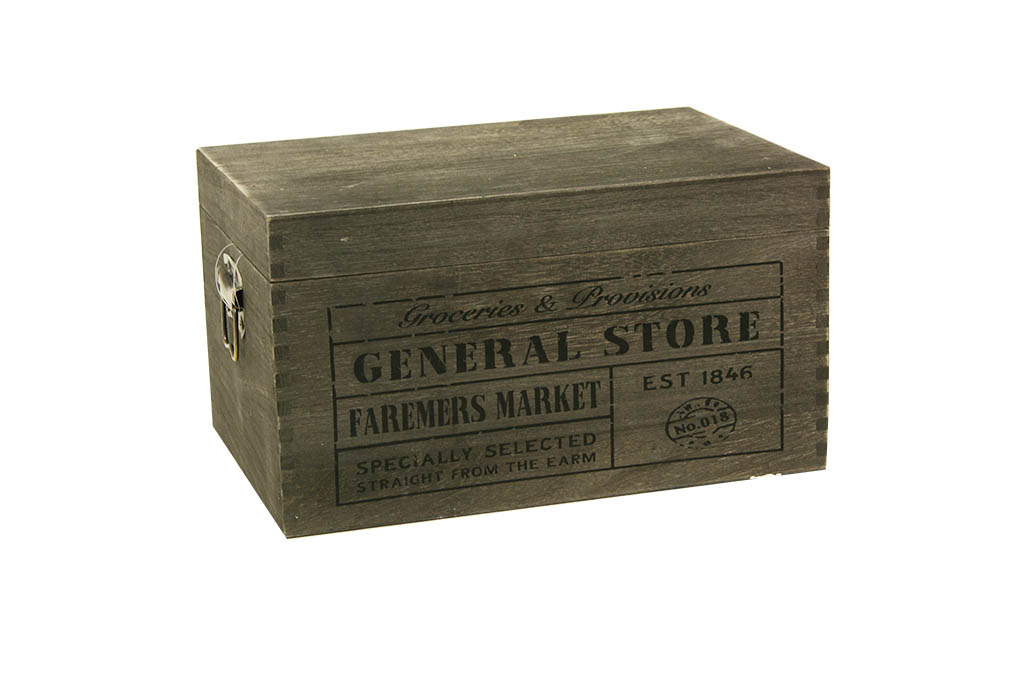Caja madera general store