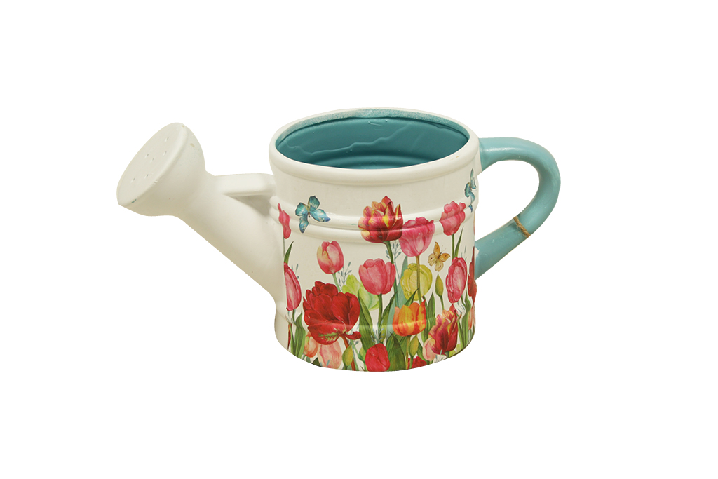 macetero ceramica regadera