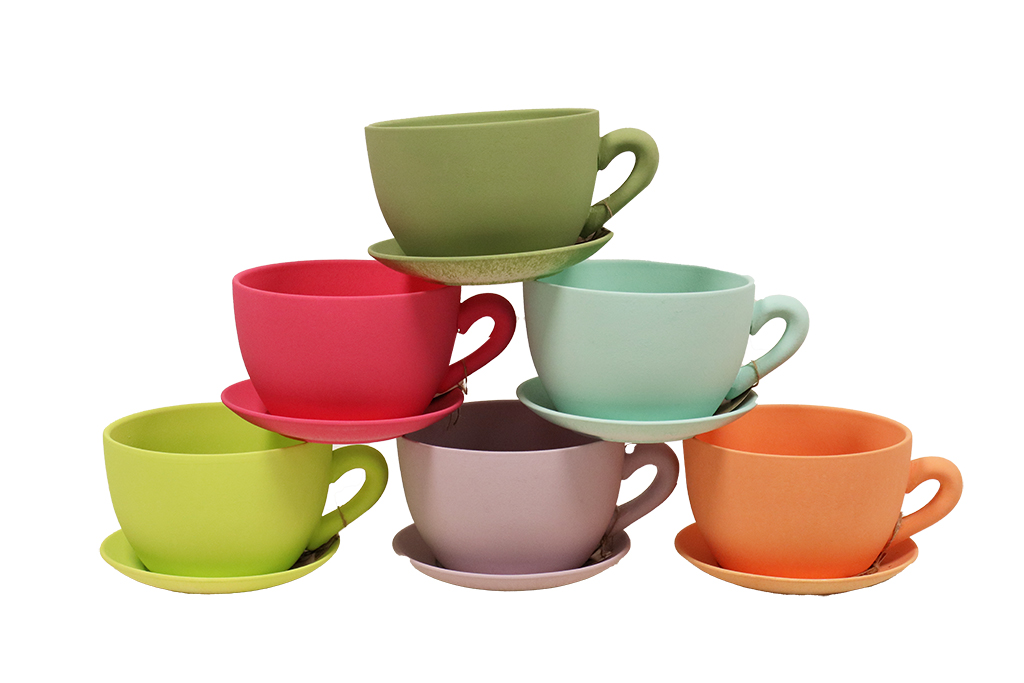 Tazas varios colores s/6