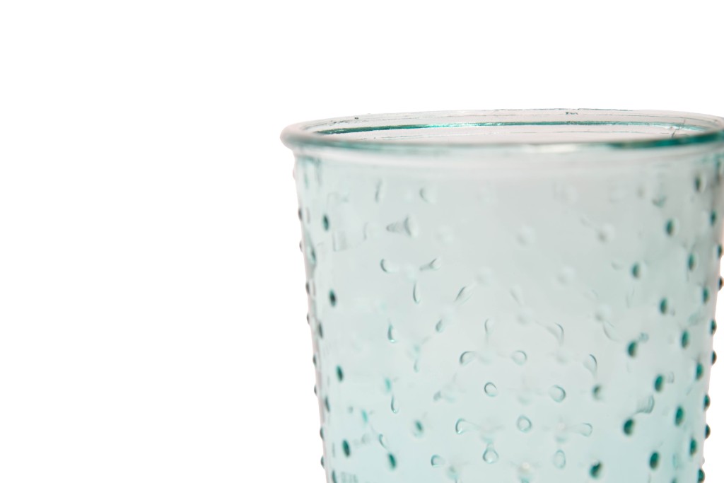 Jarrón para flores azul