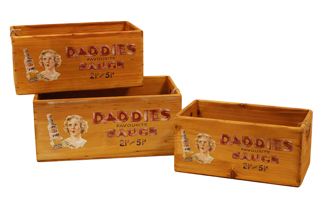 Caja de madera daddies s/3