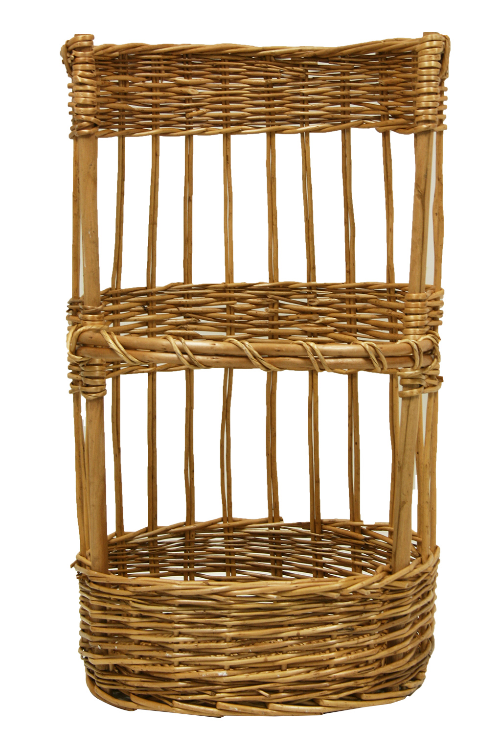Panera mimbre expositor