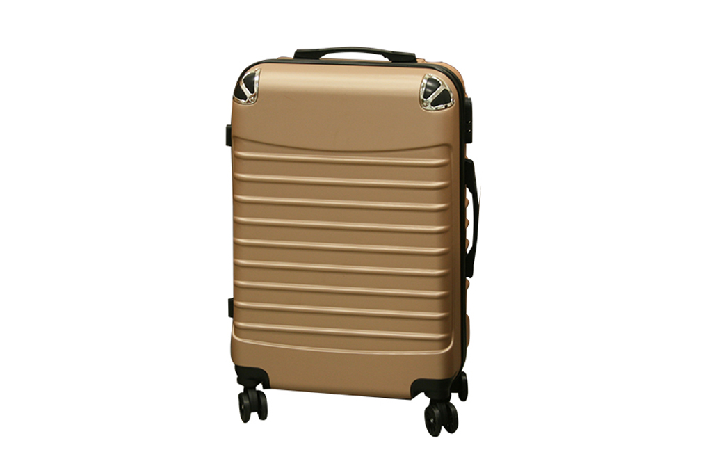 Valise de voyage dorée