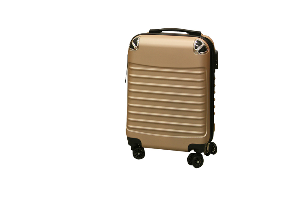 Valise de voyage dorée