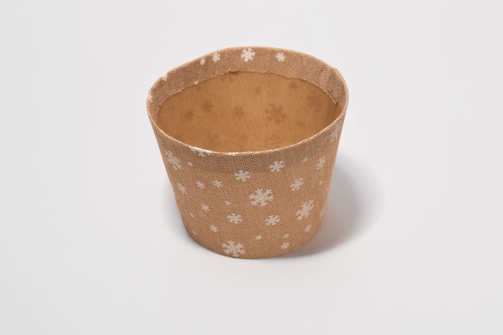 Macetero natural jute copos de nieve