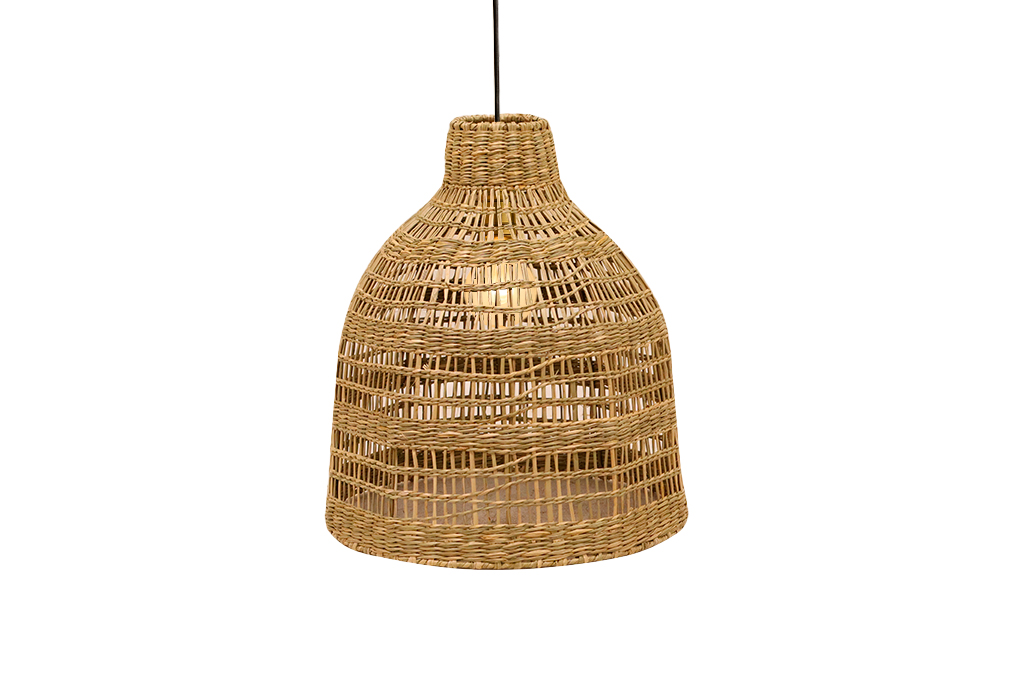 Lampara forma conica seagrass