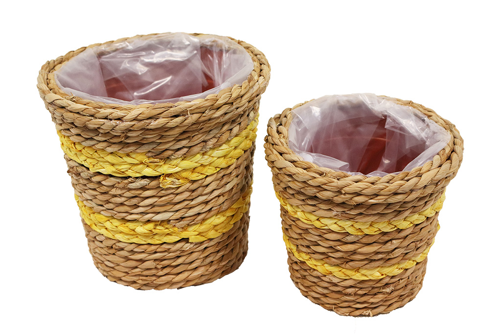 Macetero seagrass verde