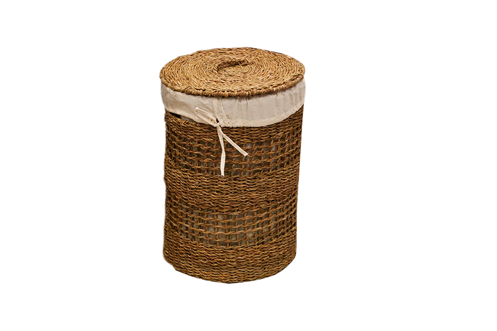 Cesto para la ropa de seagrass