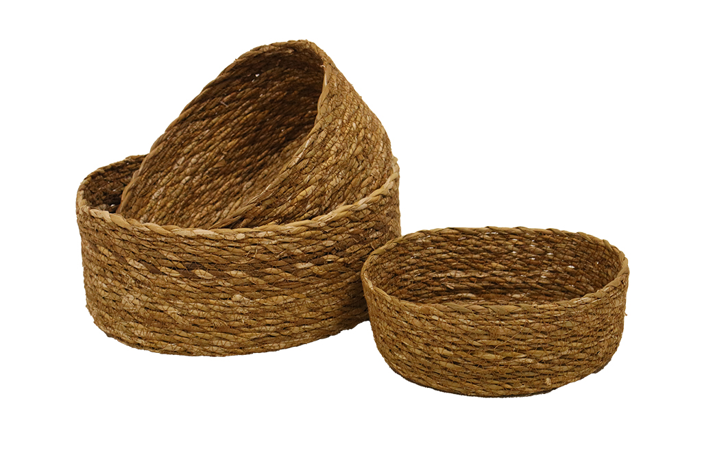 Cesto oval seagrass