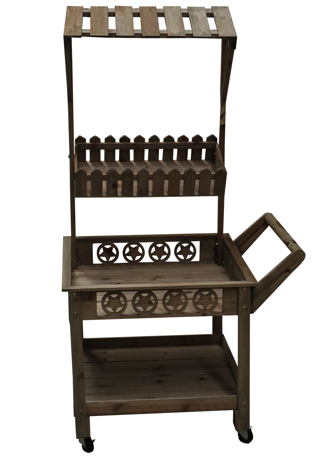 Estanteria carro rustica