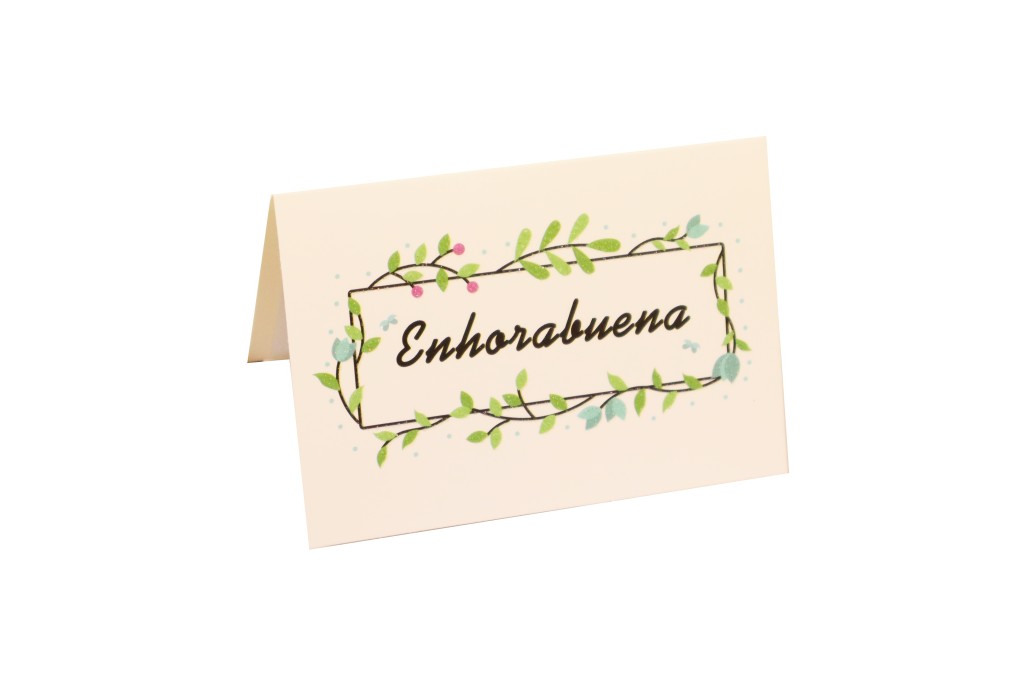 Congratulations Vine Card
