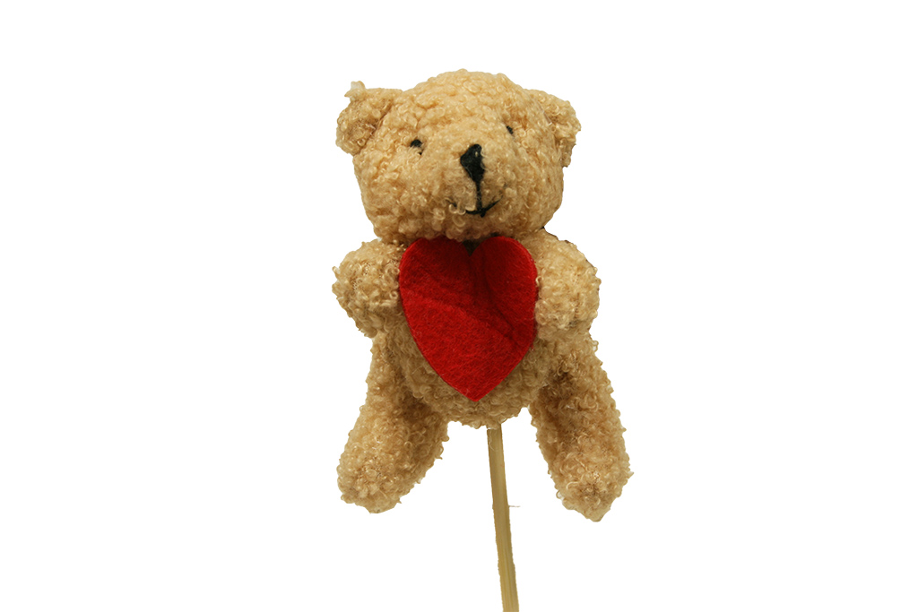 Peluche oso con corazon