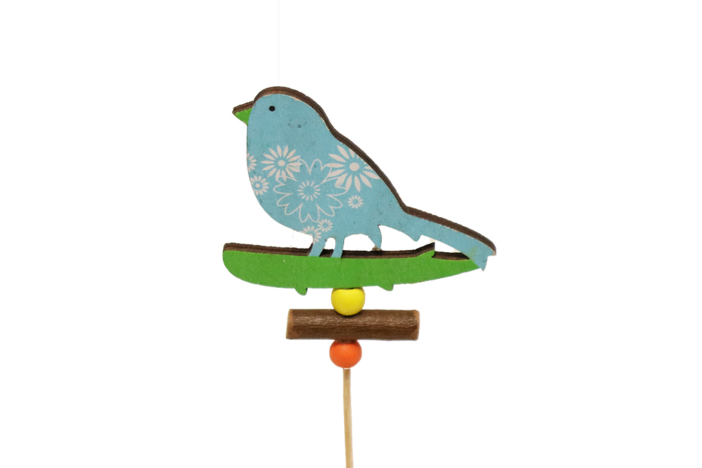 Pin pajarito azul - 50 unidades