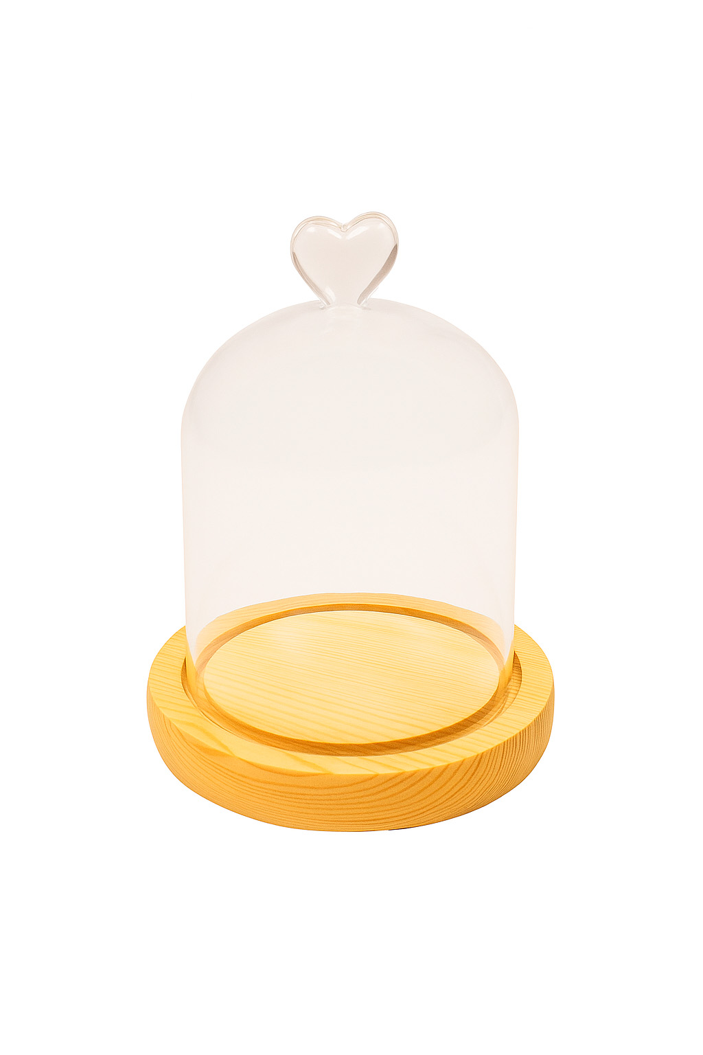 Cupula de cristal con corazón