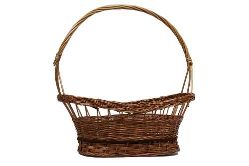 1-tier natural basket