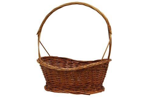 Wicker basket 1 medium tier