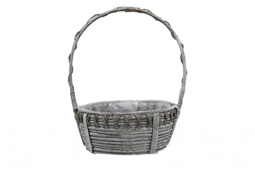 Round rope basket set / 3