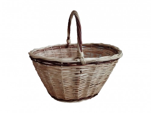 Basket for mushrooms-spain clear