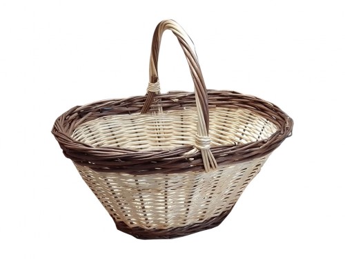 Basket for mushrooms-spain clear