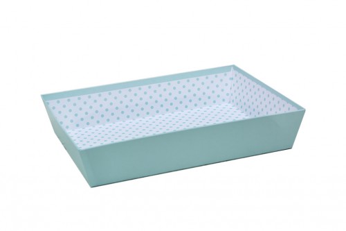 Green cardboard tray