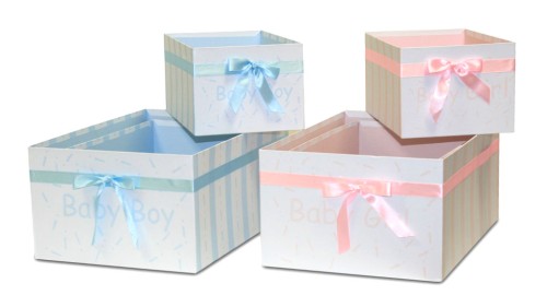 Cajonera carton duro baby boy s/3